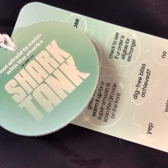 NWT Onewith XL Shark Tank swim bottoms no-slip - Picture 2 of 6